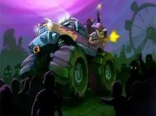 Zombie Smash : Monster Truck Racing Game